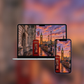 Big Ben — Impasto Wallpaper (iPhone + Desktop)