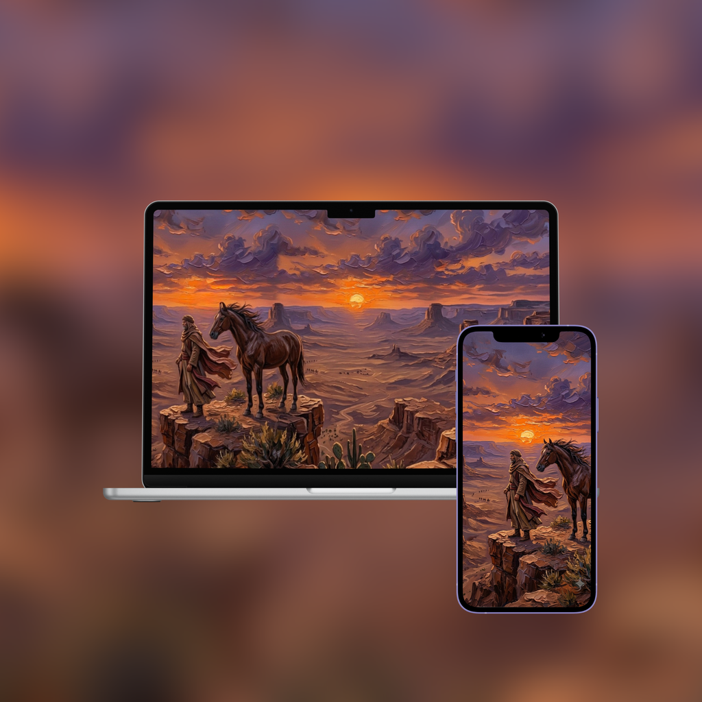 Arabian Collection — 6 Impasto Wallpaper Pack (iPhone + Desktop)