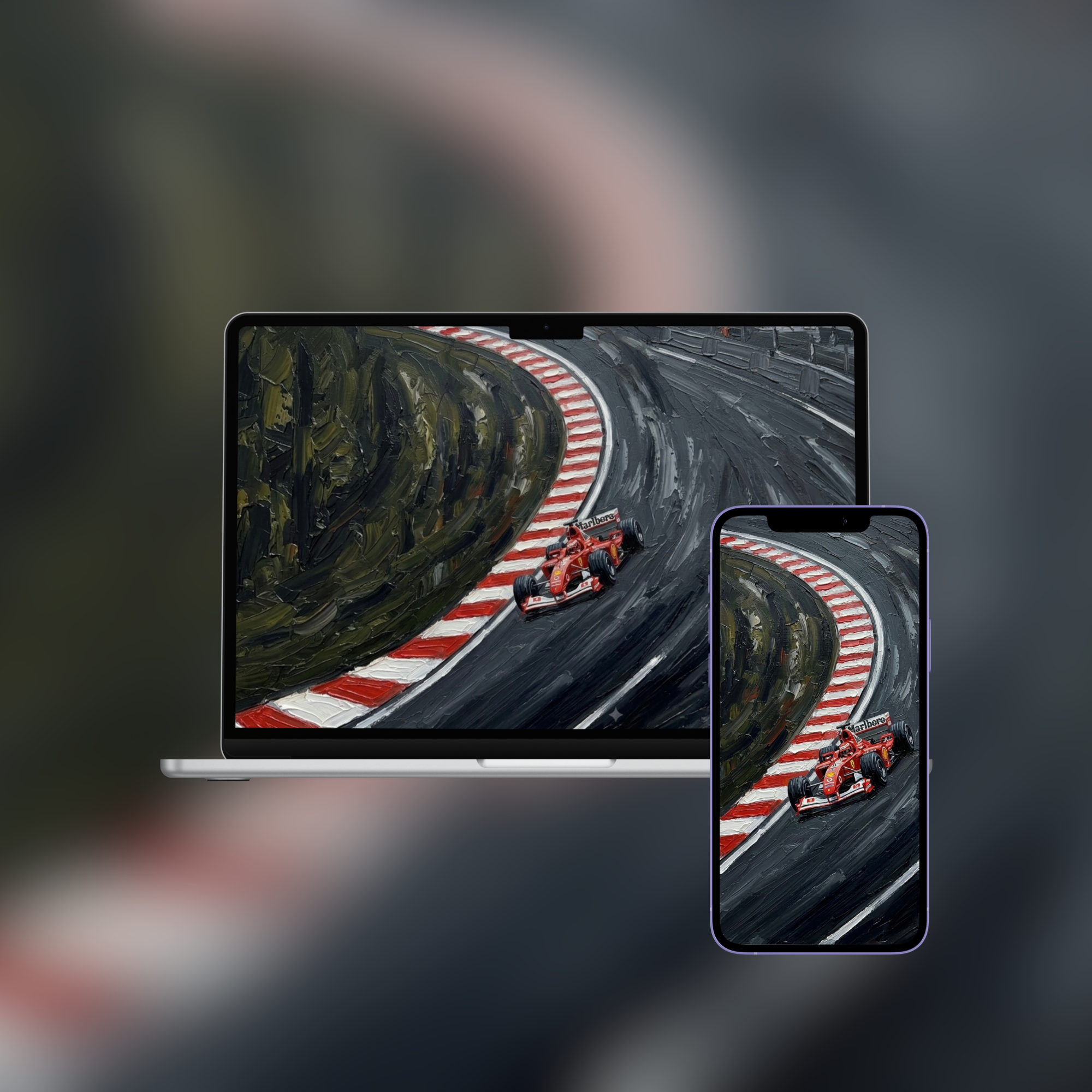 Luxury Collection — 6 Impasto Wallpaper Pack (iPhone + Desktop)