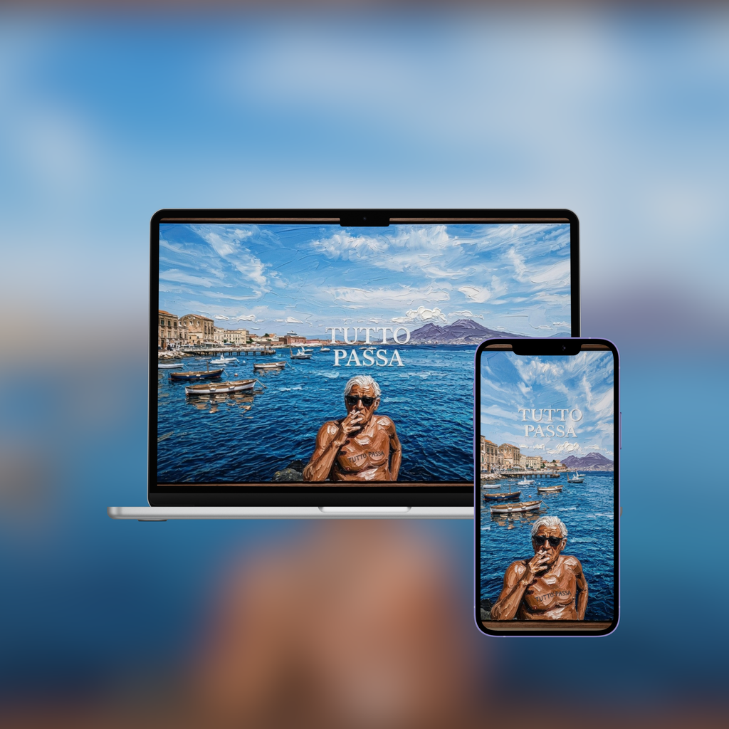 Motivation Collection — 6 Impasto Wallpaper Pack (iPhone + Desktop)