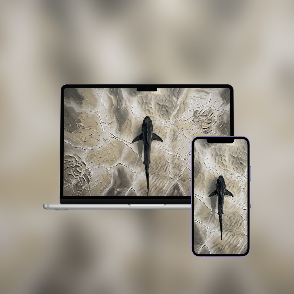 Nature Collection — 6 Impasto Wallpaper Pack (iPhone + Desktop)