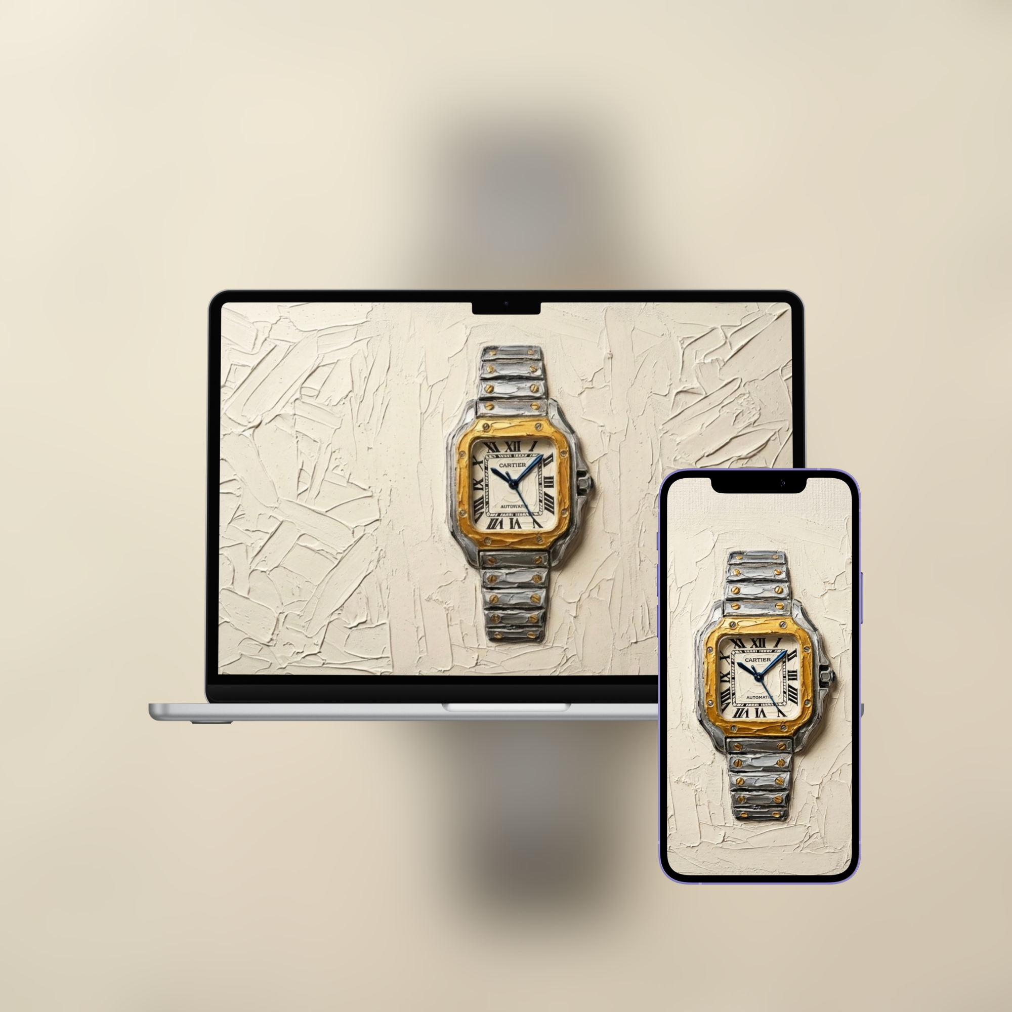 Watches Collection — 6 Impasto Wallpaper Pack (iPhone + Desktop)